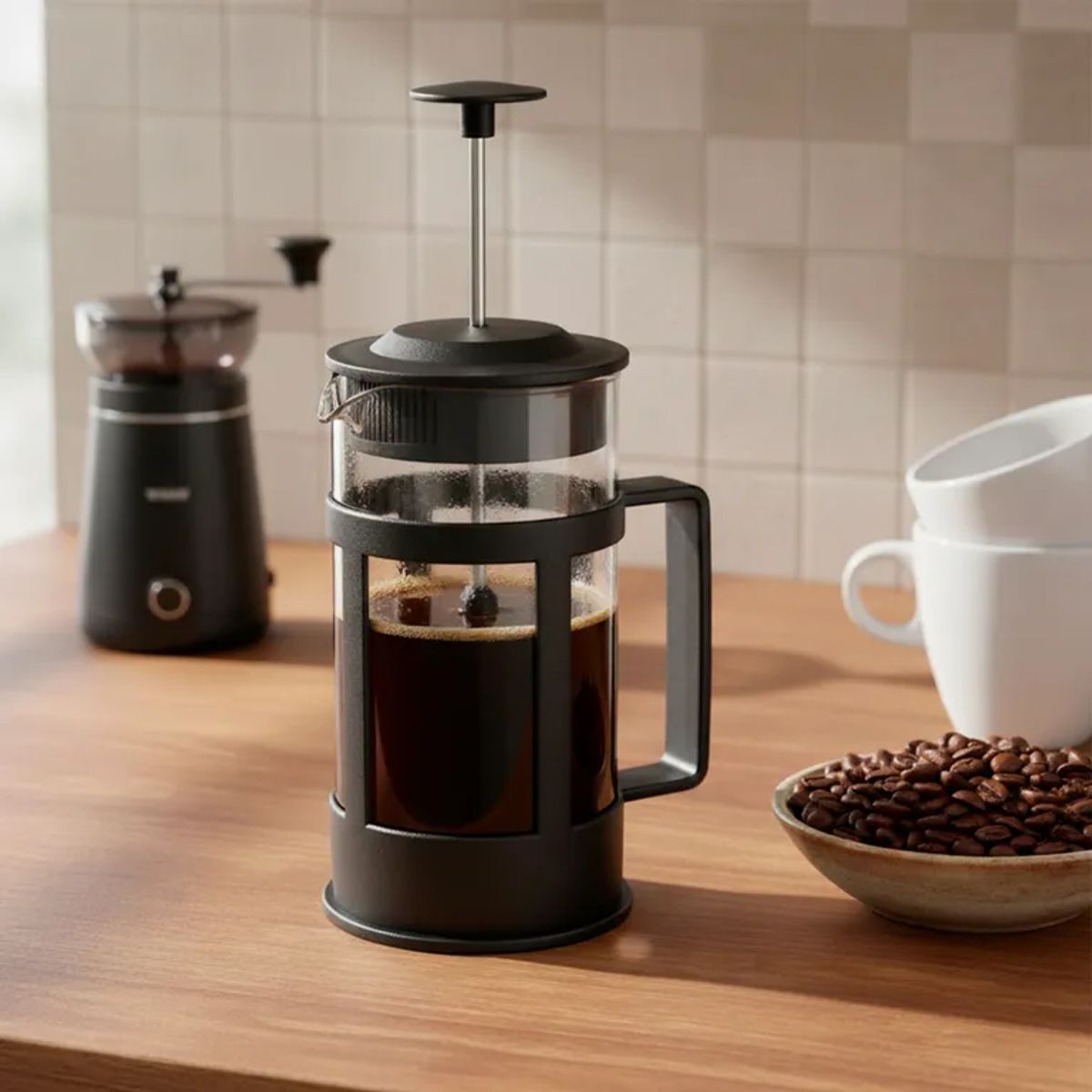 MICA - Prensa Francesa Negra 350 Ml