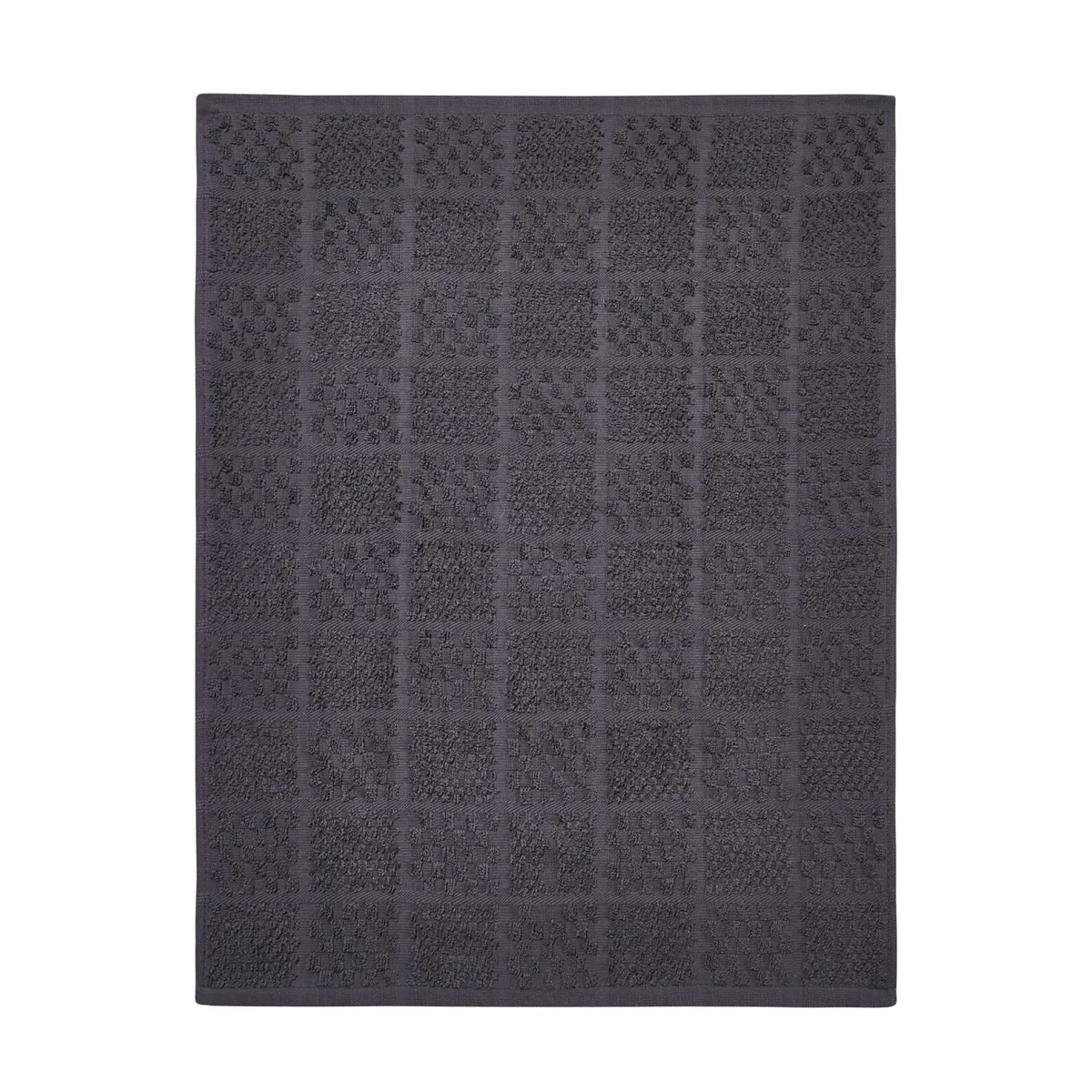 MICA - Set X2 Paños De Cocina Cuadrados Negros