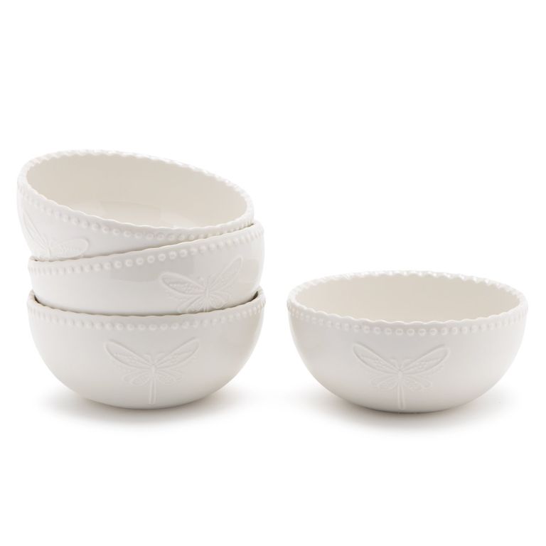Set x4 Bowls Porcelana 12.7 cm Libélula
