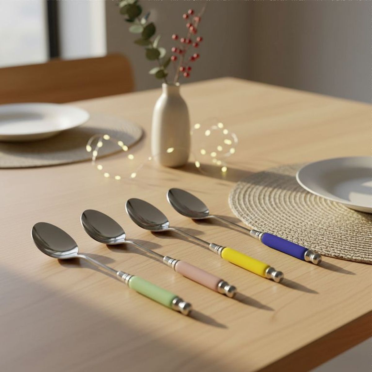 ROBERTA ALLEN - Set X4 Cucharas De Té Market Bloom