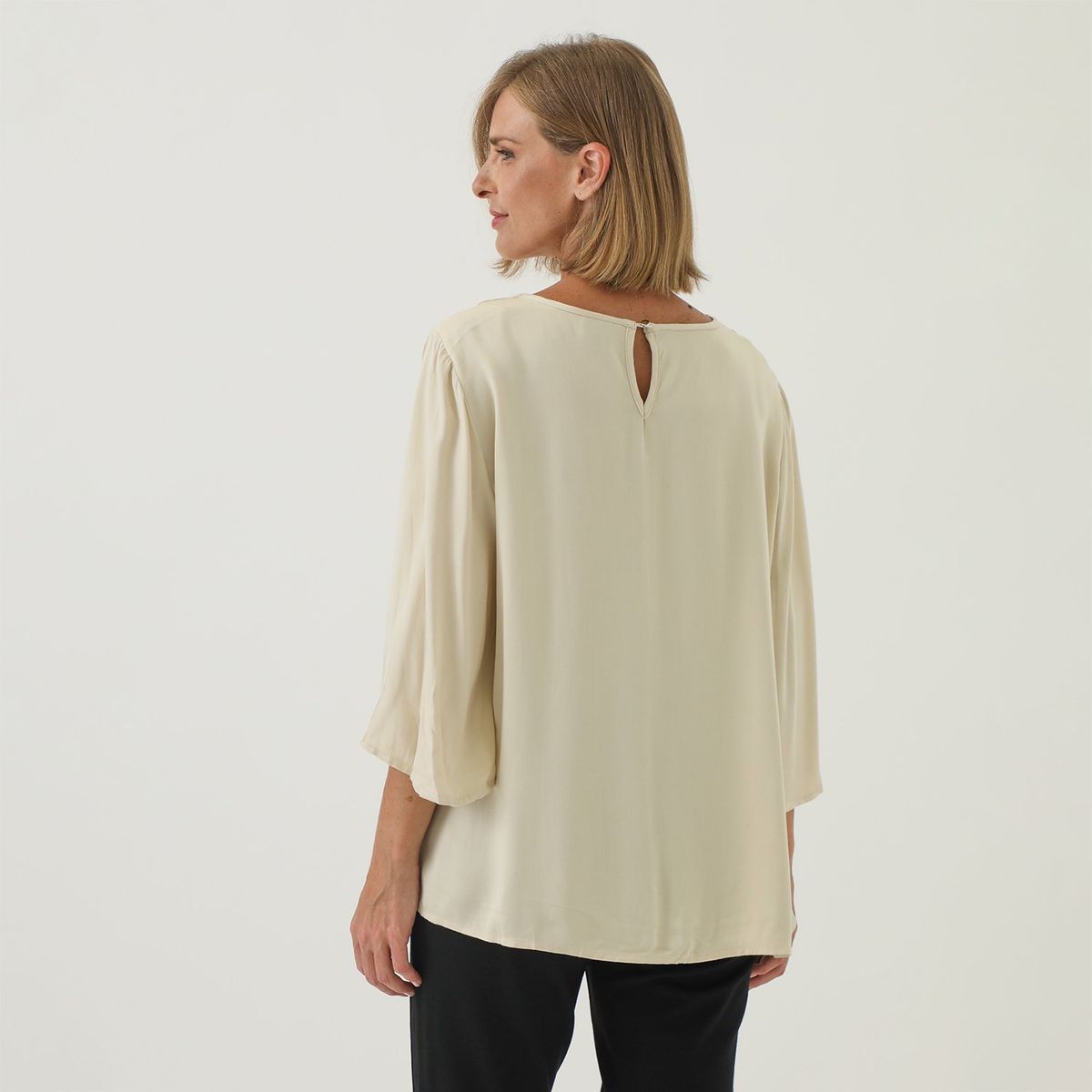 STEFANO COCCI - Blusa Manga Larga Casual Mujer Stefano Cocci