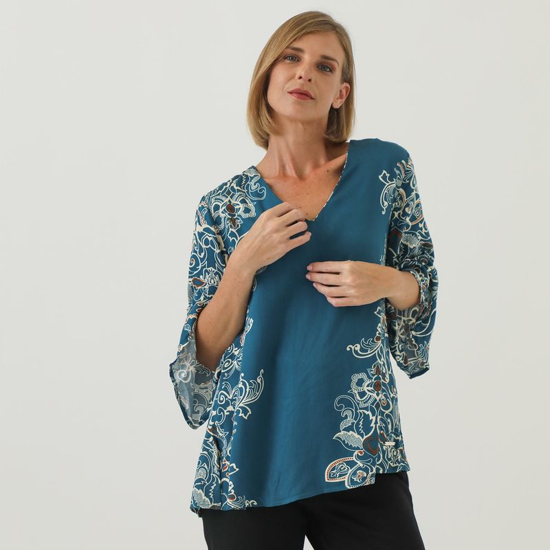 STEFANO COCCI - Blusa Manga Larga Casual Mujer Stefano Cocci