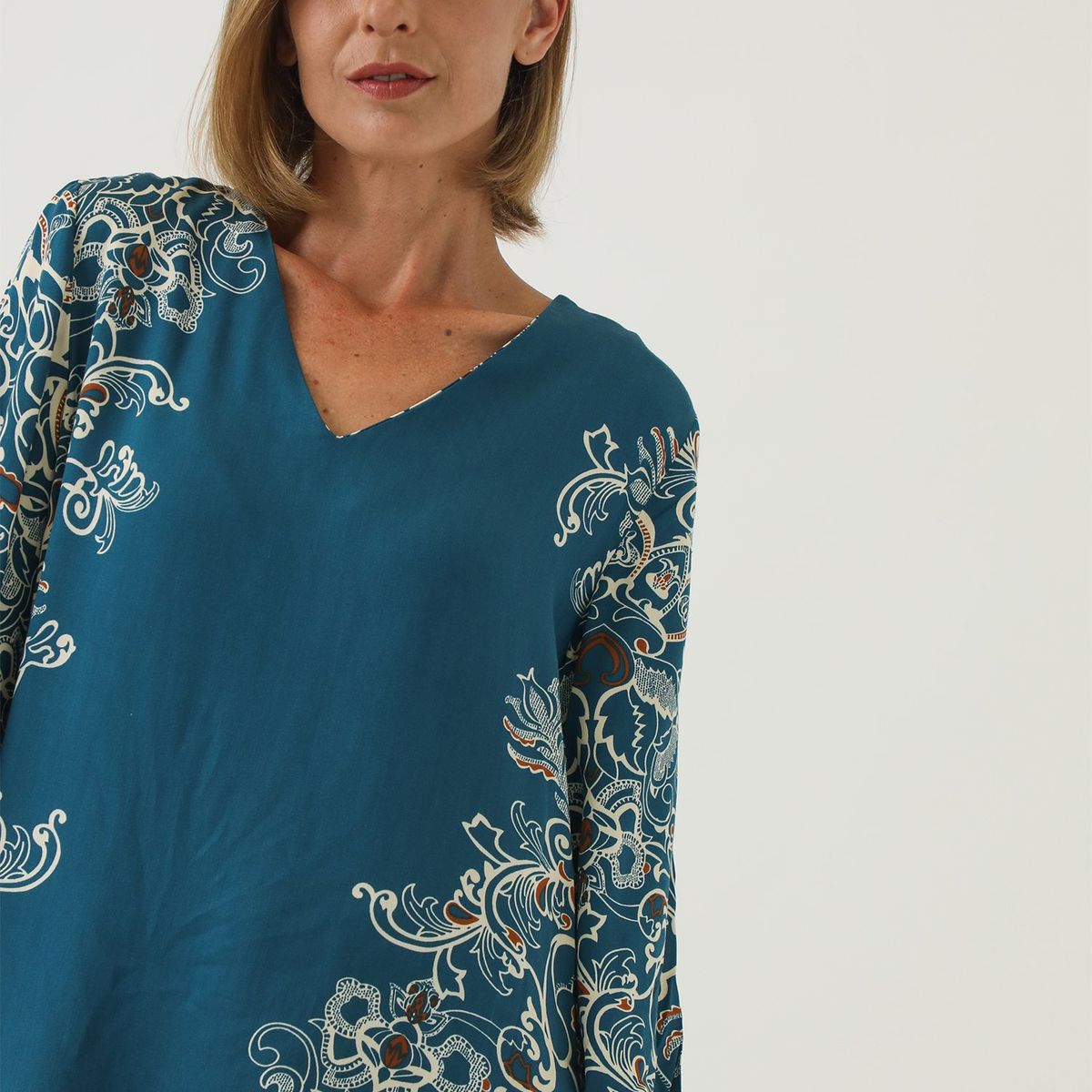 STEFANO COCCI - Blusa Manga Larga Casual Mujer Stefano Cocci