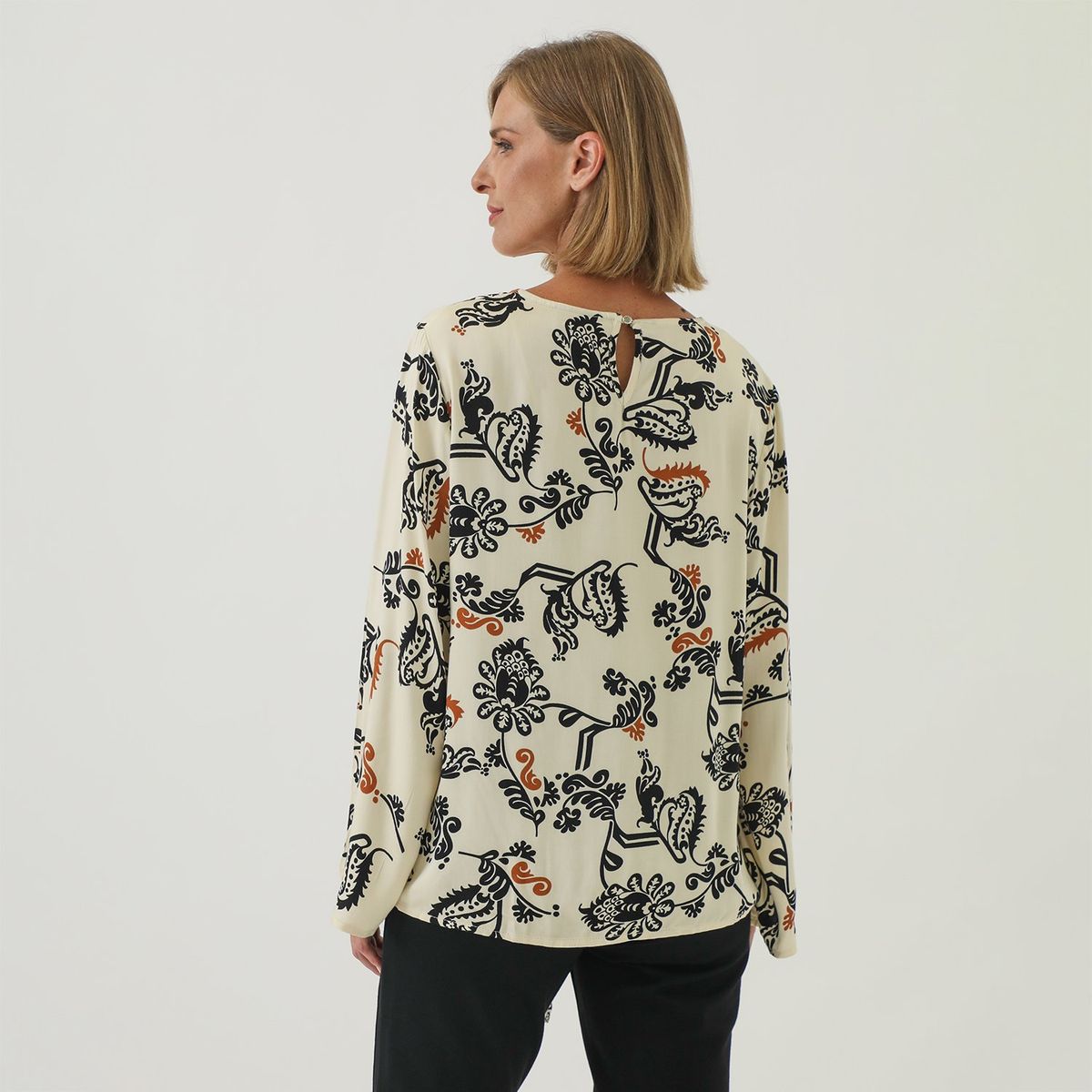 STEFANO COCCI - Blusa Manga Larga Casual Mujer Stefano Cocci