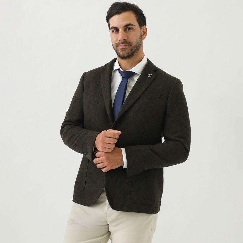 WOLF&HANK - Blazer Lana Hombre Wolf Hank