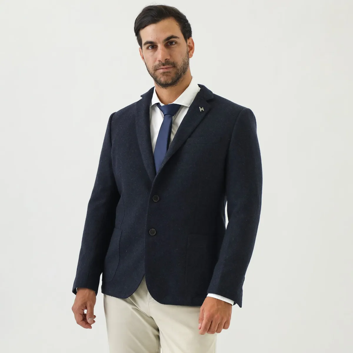 WOLF&HANK - Blazer Lana Hombre Wolf Hank