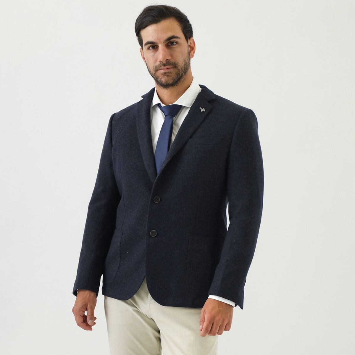 WOLF&HANK - Blazer Lana Hombre Wolf Hank