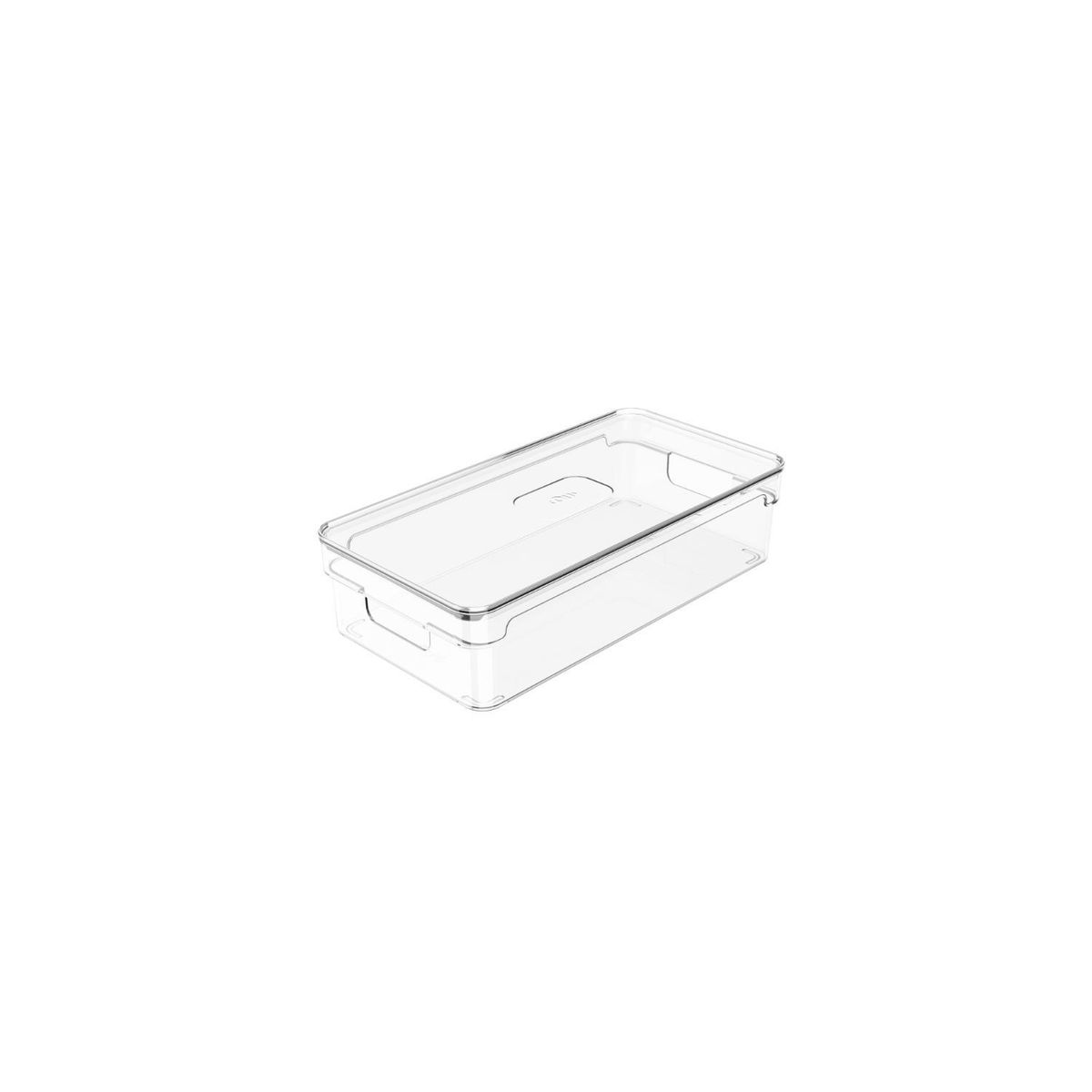 OU - Organizador Clear Con Tapa 30x15x7 Cm