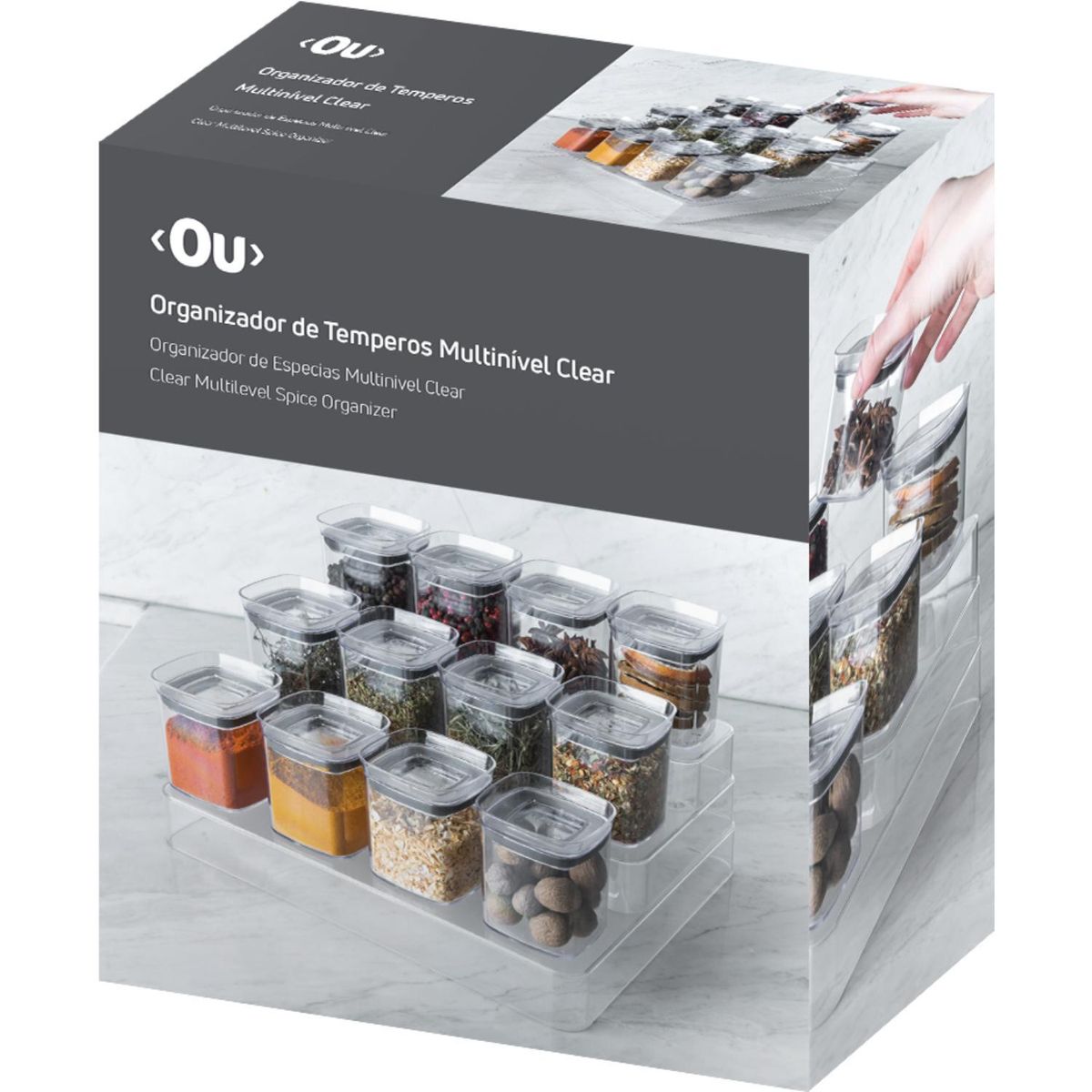 OU - Set x12 Especieros Herméticos