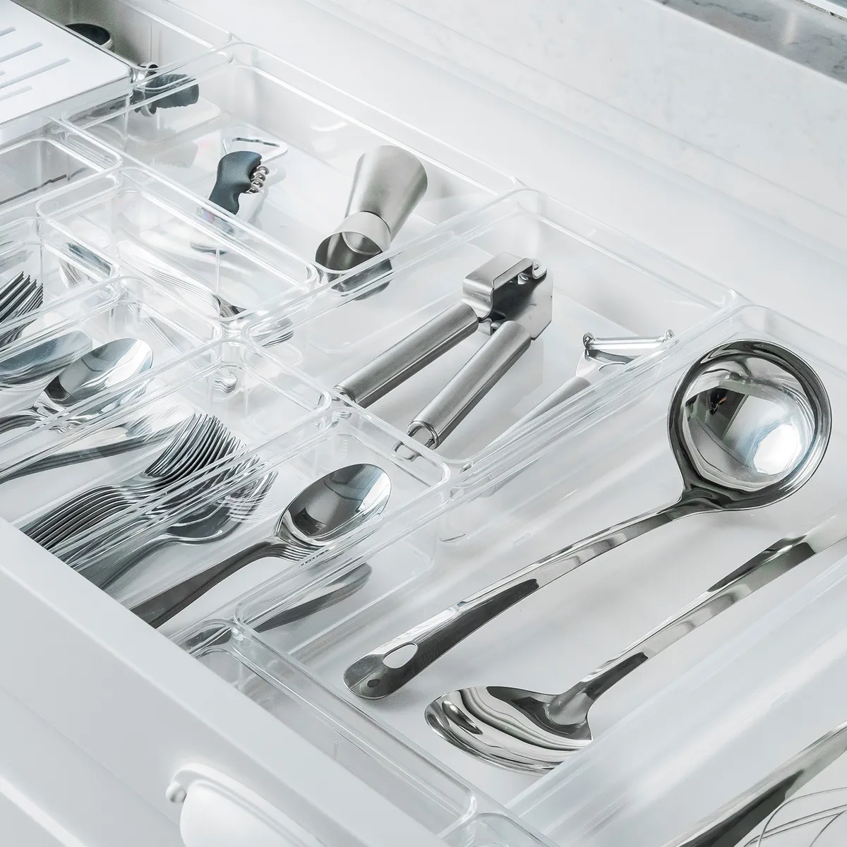 OU - Set x3 Organizadores de Cajón Clear