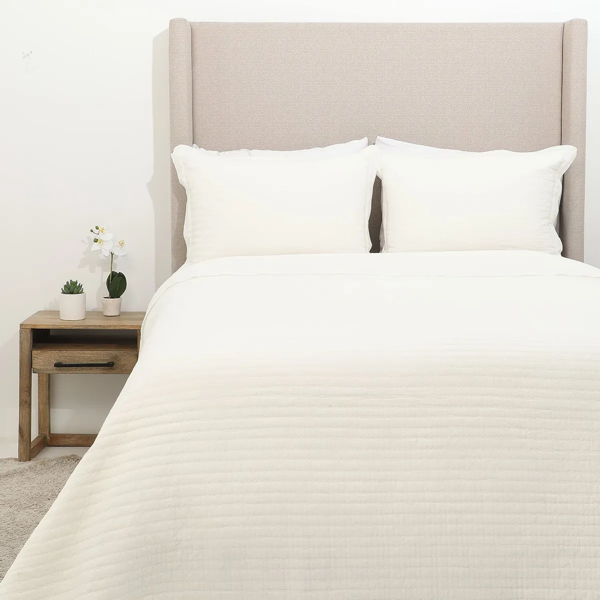 BASEMENT HOME - Cubrecama Sand 100% Algodón Basement Home