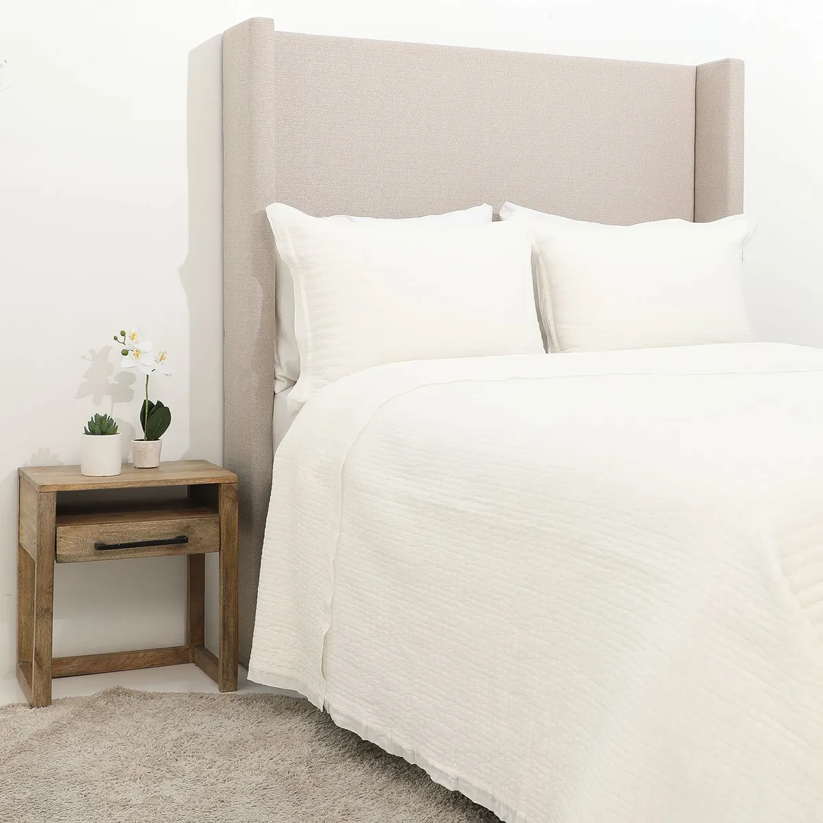 BASEMENT HOME - Cubrecama Sand 100% Algodón Basement Home