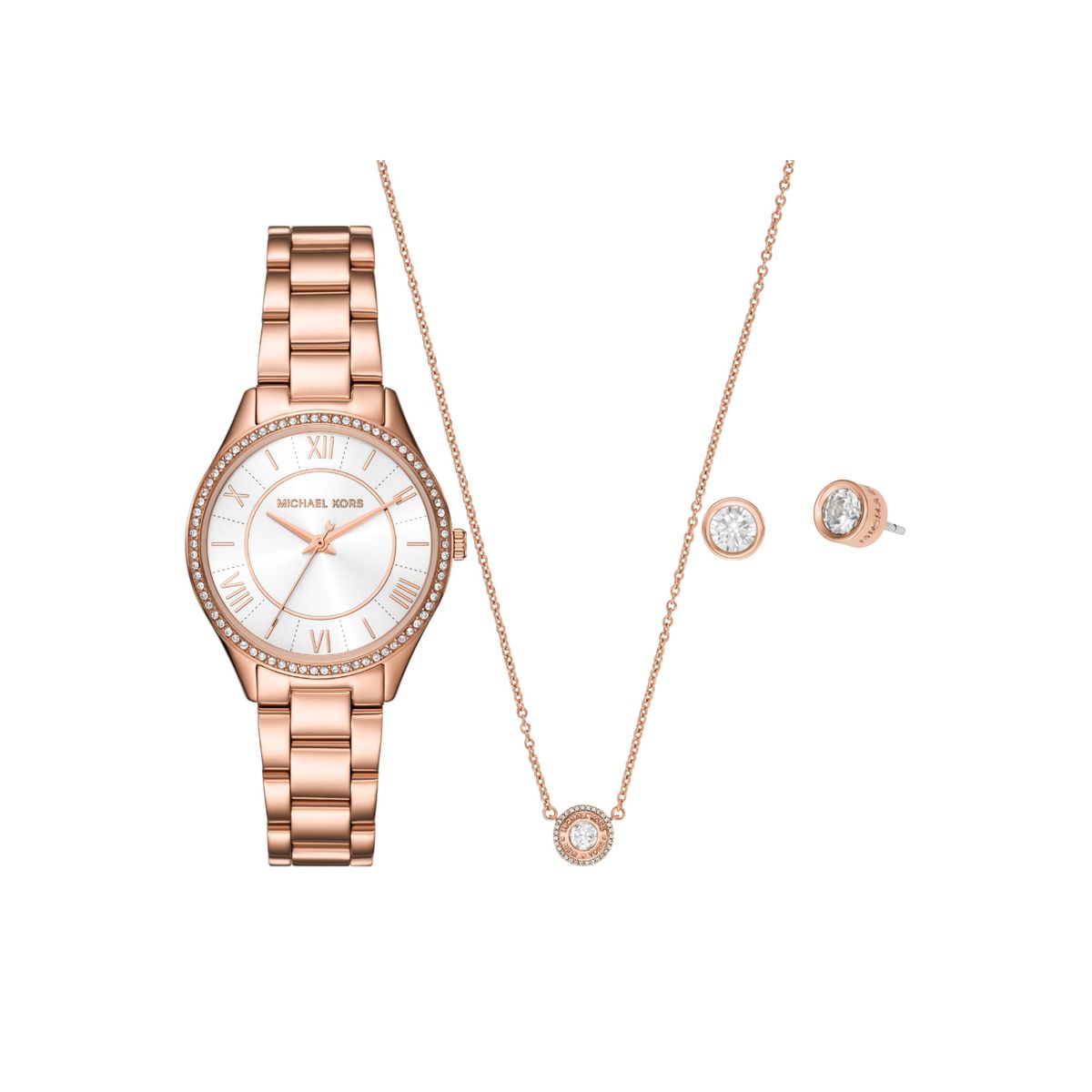 MICHAEL KORS - Set Reloj Y Joyas Acero Inoxidable Mujer