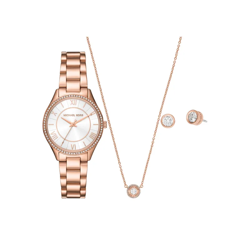 MICHAEL KORS - Set Reloj Y Joyas Acero Inoxidable Mujer