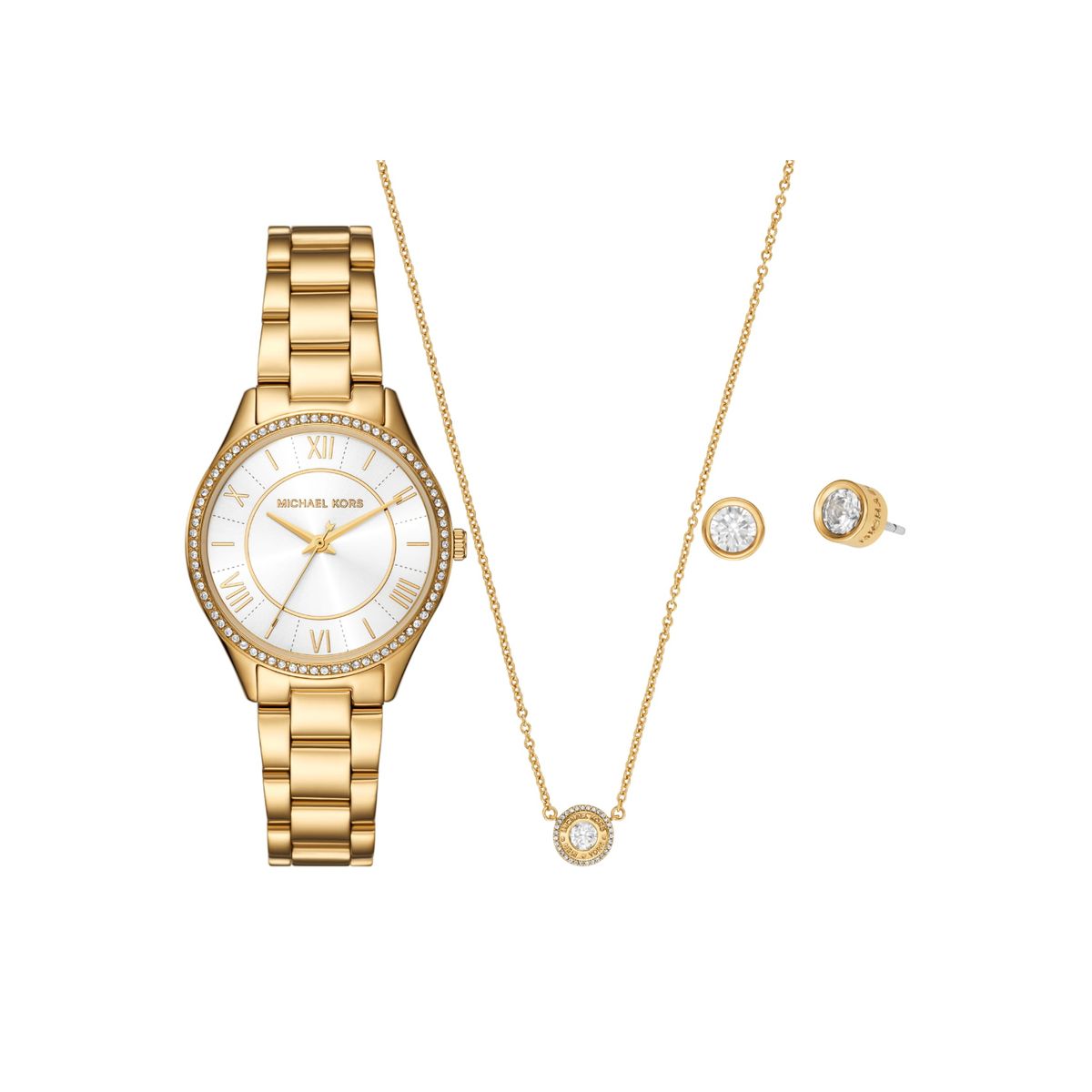 MICHAEL KORS - Set Reloj Y Joyas Acero Inoxidable Mujer