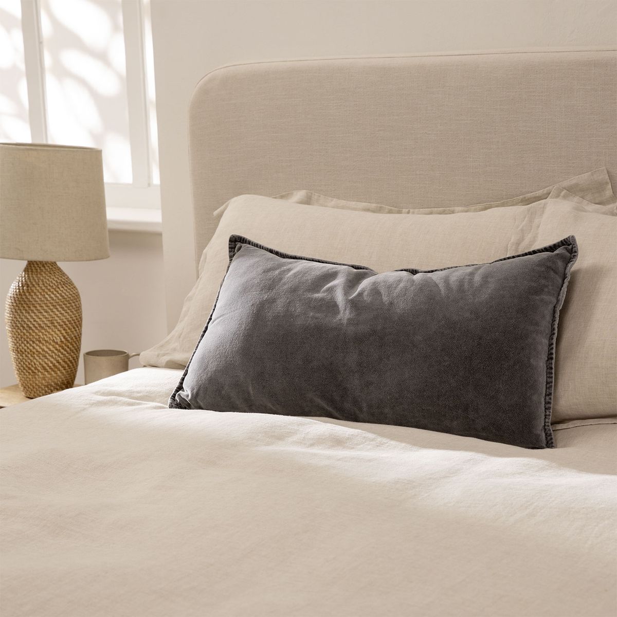 BASEMENT HOME - Cojín Washed Velvet Basement Home