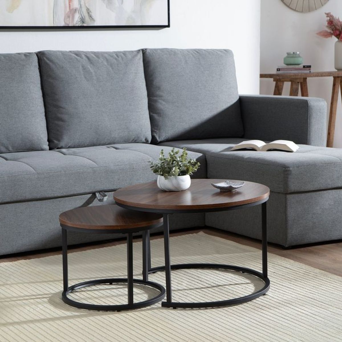 MICA - Set X2 Mesa De Centro New Spiro