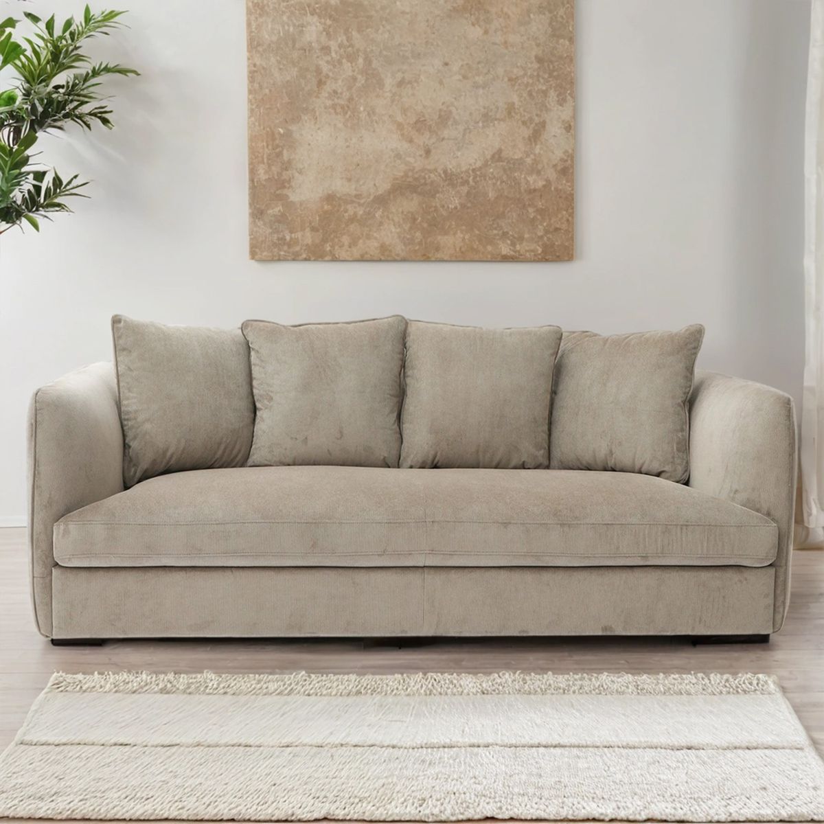 BASEMENT HOME - Sofá 3 Cuerpos Clayton