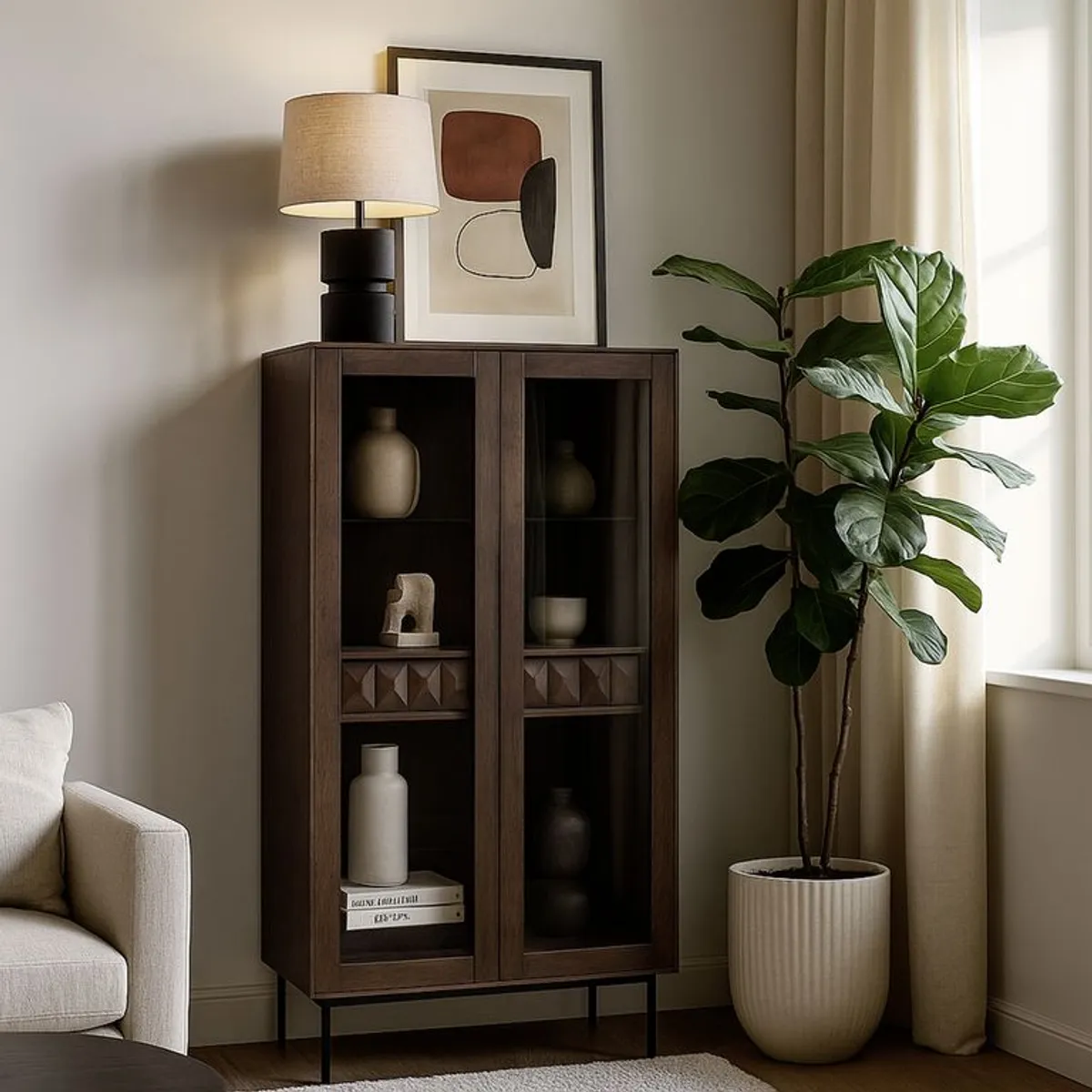 BASEMENT HOME - Vitrina Latina 2 Puertas