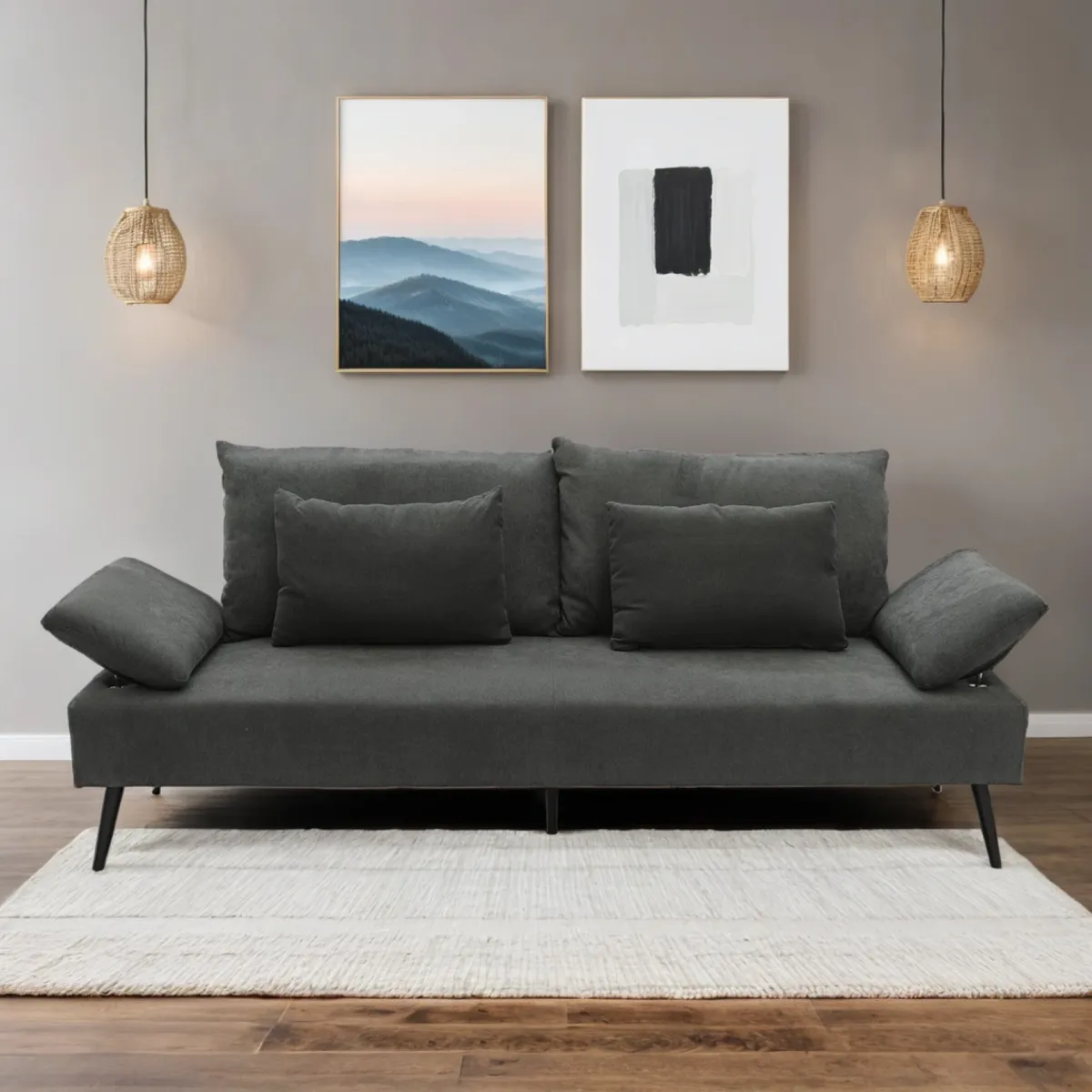 ROBERTA ALLEN - Sofá Cama Futón Weston 3 Cuerpos 1.5 Plz