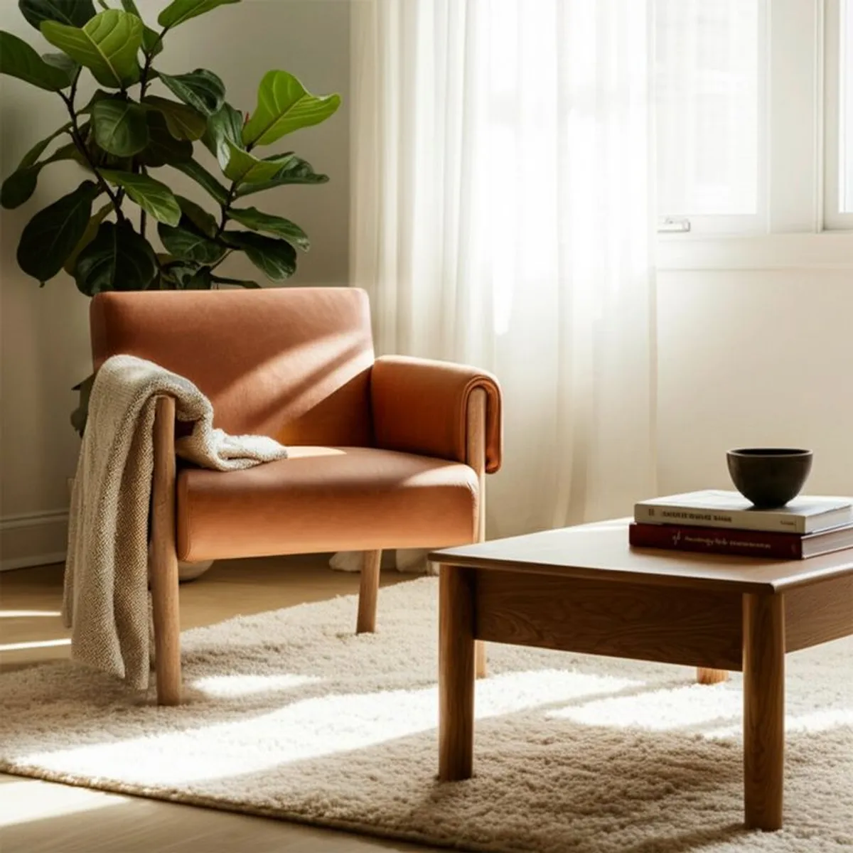 BASEMENT HOME - Butaca Edimburgo 1 Cuerpo De Cuero