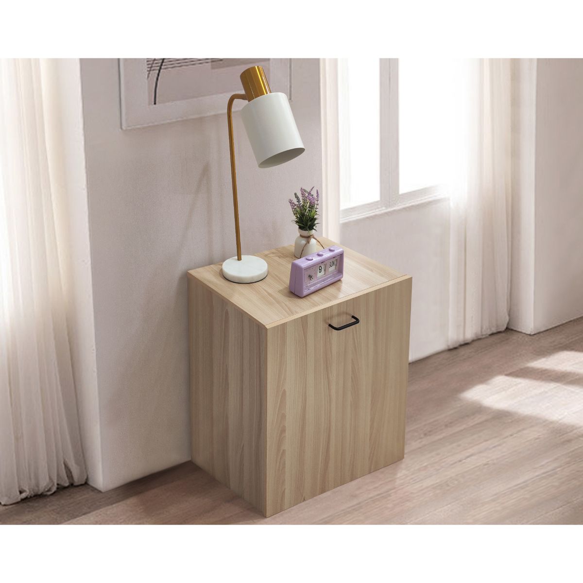 MICA - Escritorio Multifuncional Plegable Con 2 Estantes