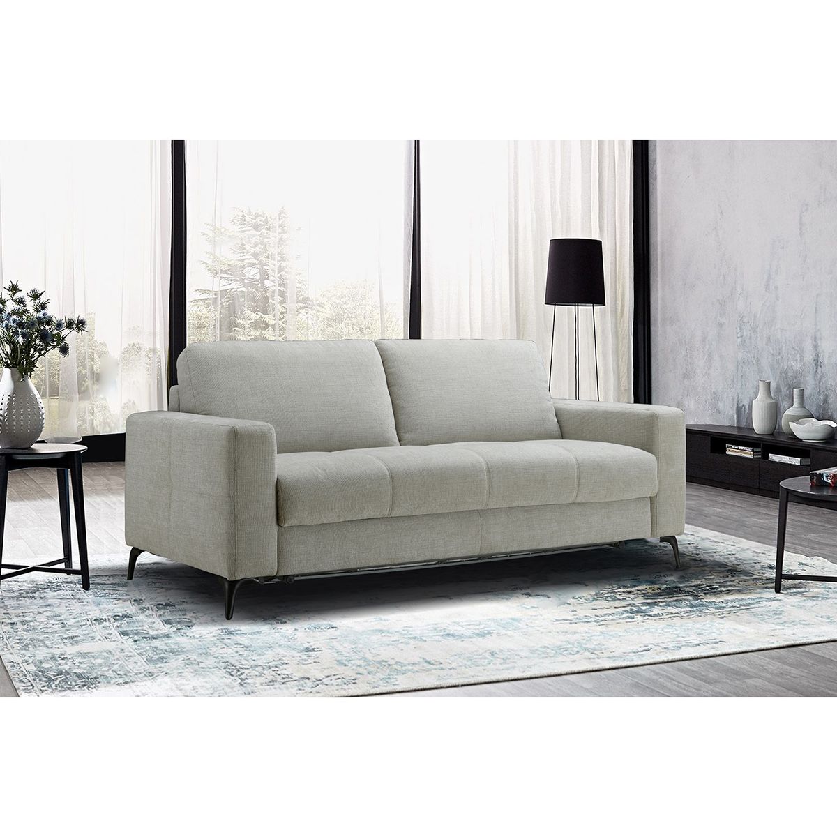 BASEMENT HOME - Sofá Cama Alice 3 Cuerpos Con Colchón 2 Plz