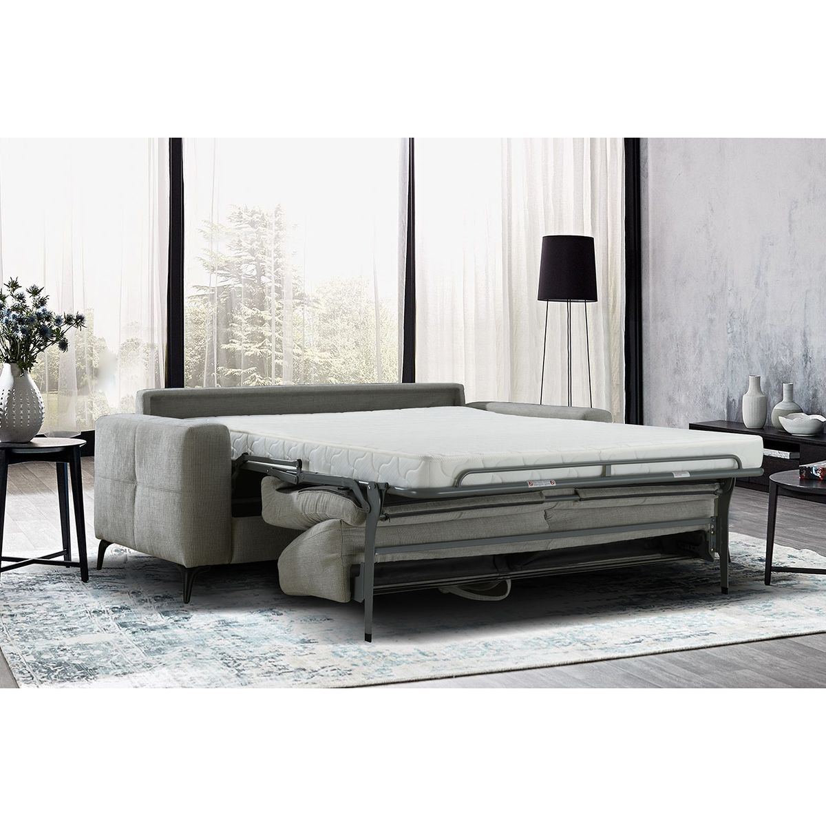 BASEMENT HOME - Sofá Cama Alice 3 Cuerpos Con Colchón 2 Plz