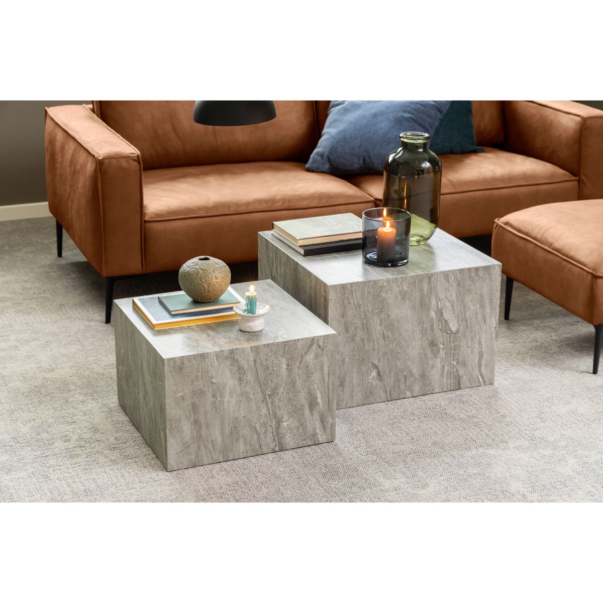 BASEMENT HOME - Set x2 Mesa De Centro Dice