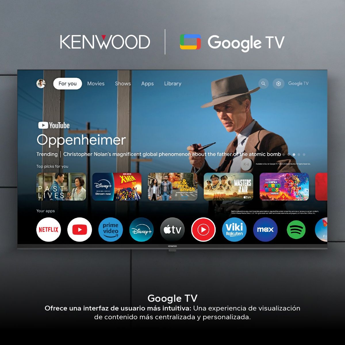 KENWOOD - Televisor Kenwood 32" Hd Google Tv
