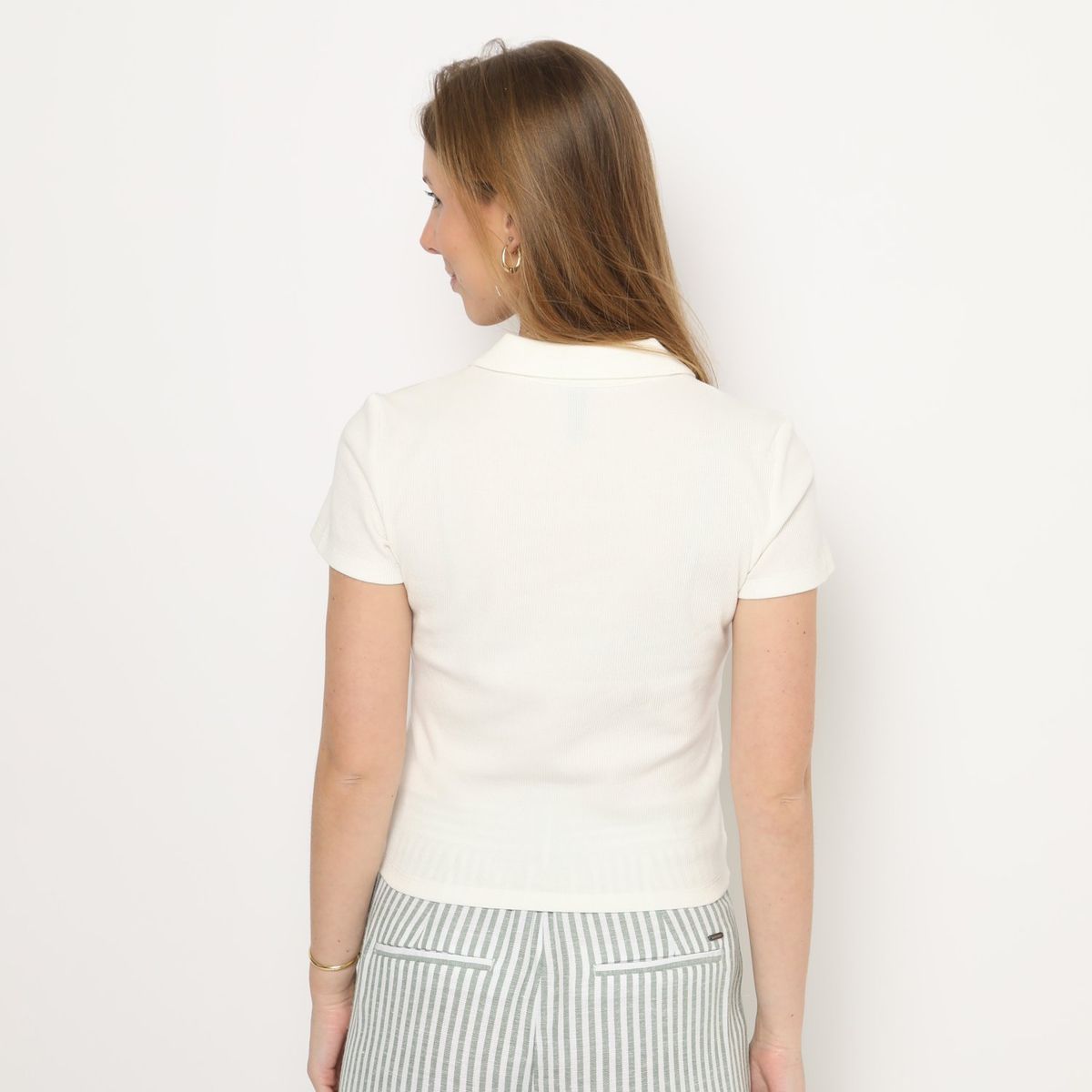 AMERICAN ABBEY - Polo Manga Corta Algodón Mujer American Abbey