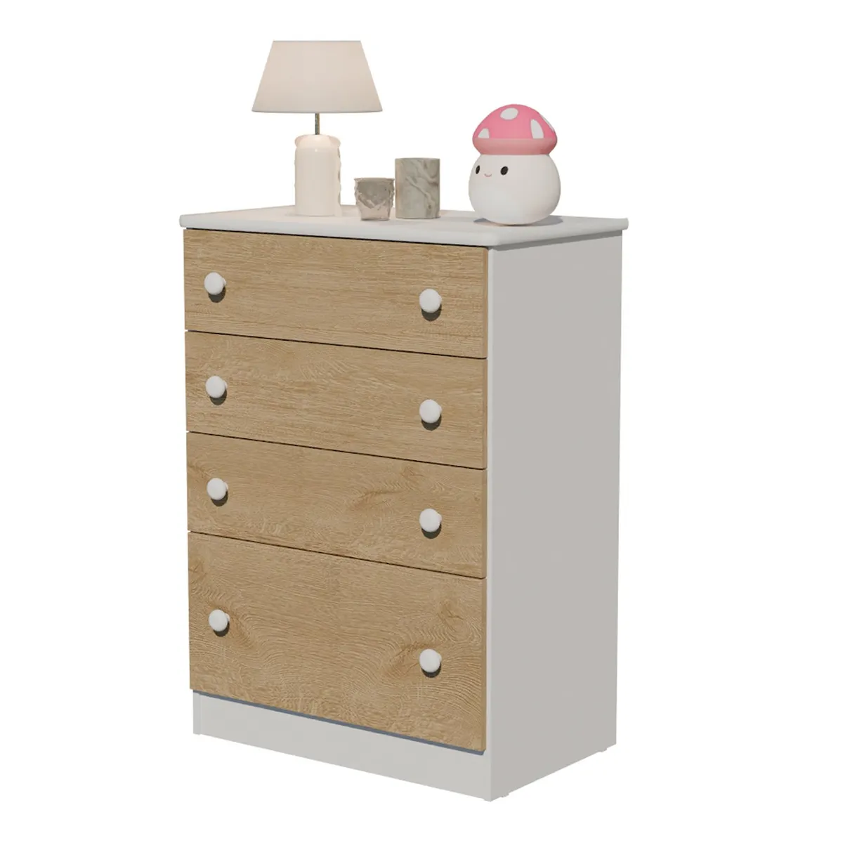 MICA KIDS - Cómoda Bitono 4 Cajones