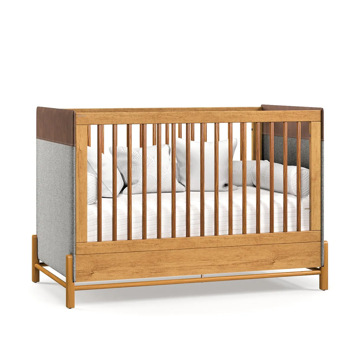 MICA KIDS -  Cuna Tessa Blanco/Wood