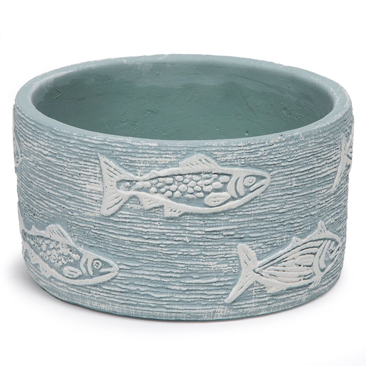 BASEMENT HOME - Maceta Peces Gris 15x8cm