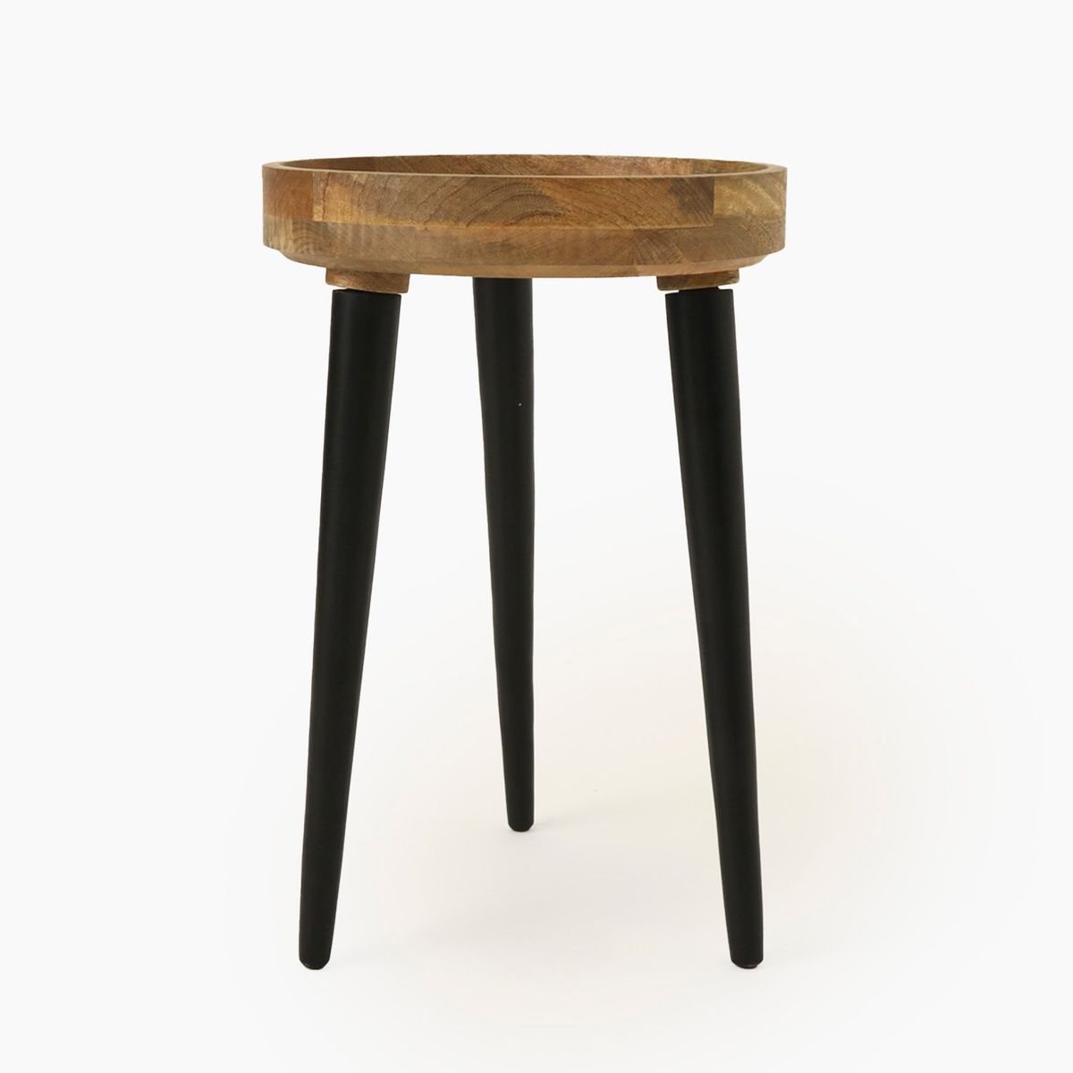 BASEMENT HOME - Mesa Auxiliar Madera 60x40cm