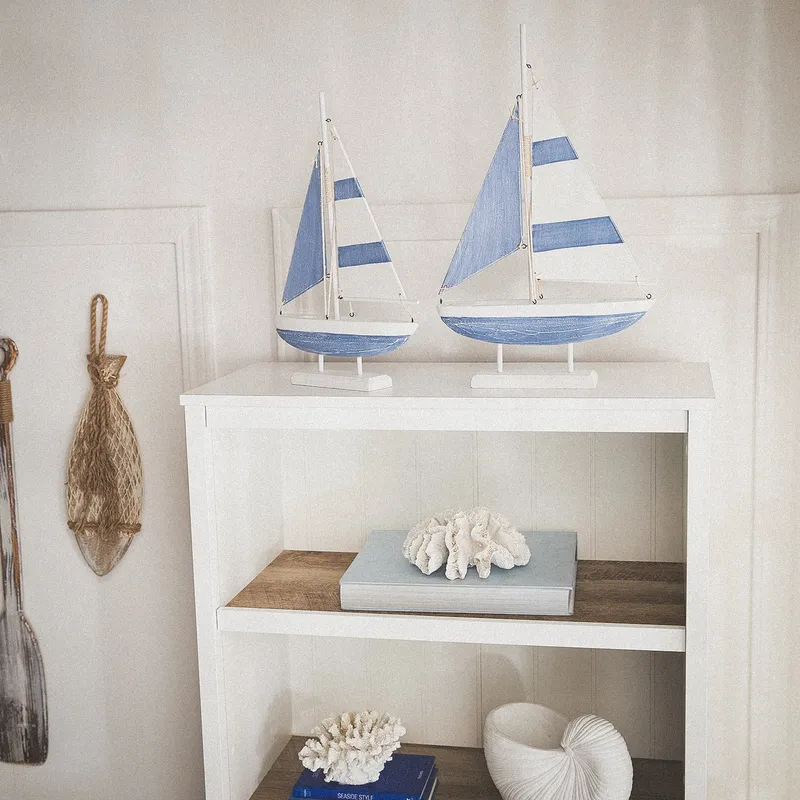 BASEMENT HOME - Adorno Barco Azul