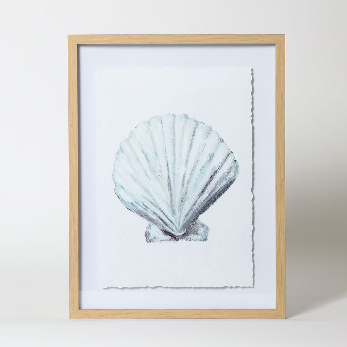 MICA - Cuadro Playa Concha Abanico 32x42cm