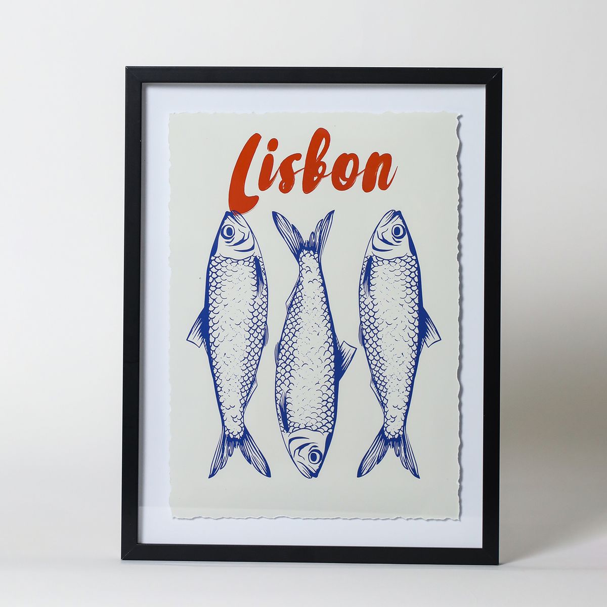 MICA - Cuadro Sardinas 32x42cm