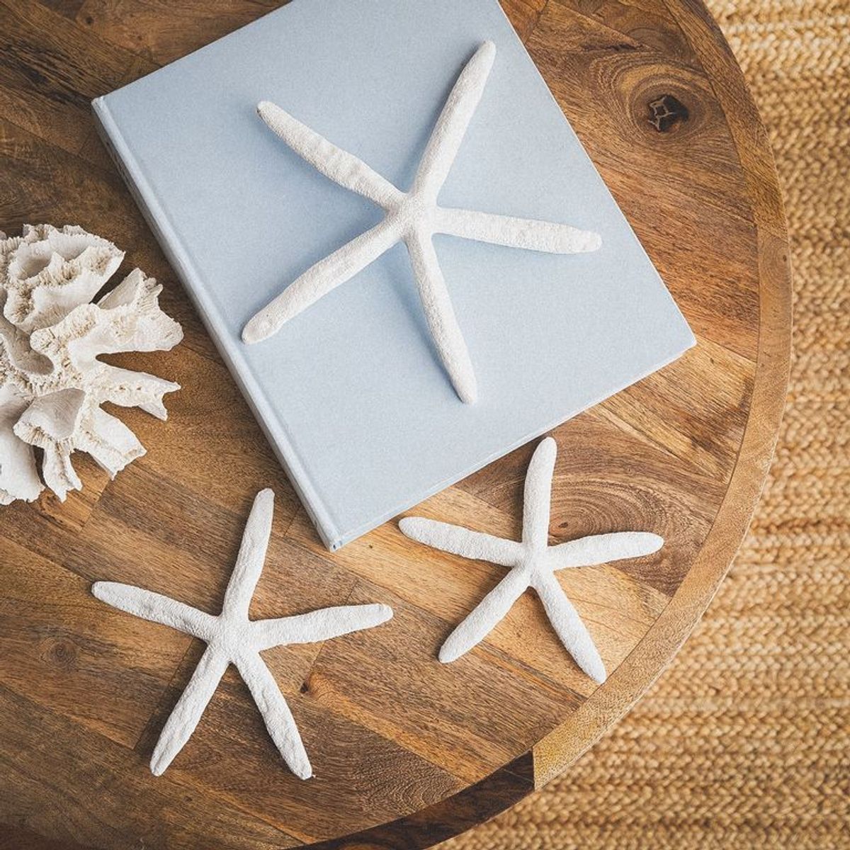BASEMENT HOME - Estrella Mar Blanca 25x25cm