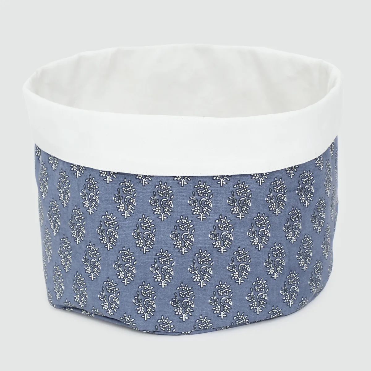 ROBERTA ALLEN - Canasto De Tela Naranja 20x25cm