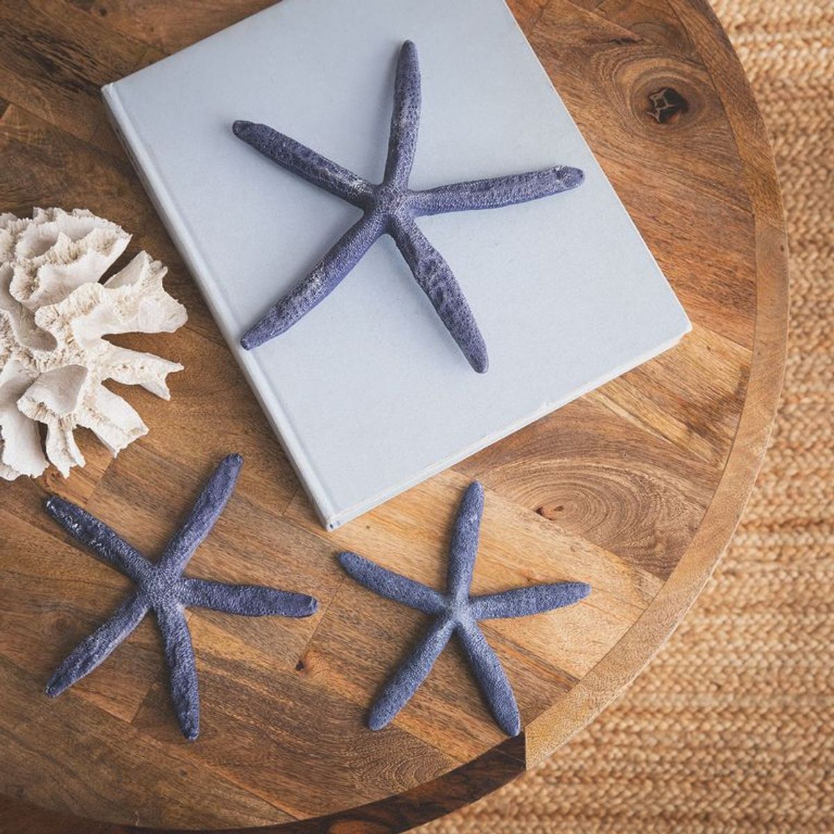 BASEMENT HOME - Estrella Mar Azul 24x24cm