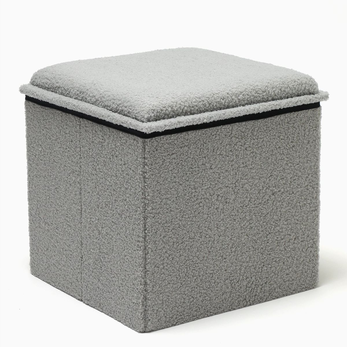 MICA - Pouff con Tapa Bandeja 38cm 