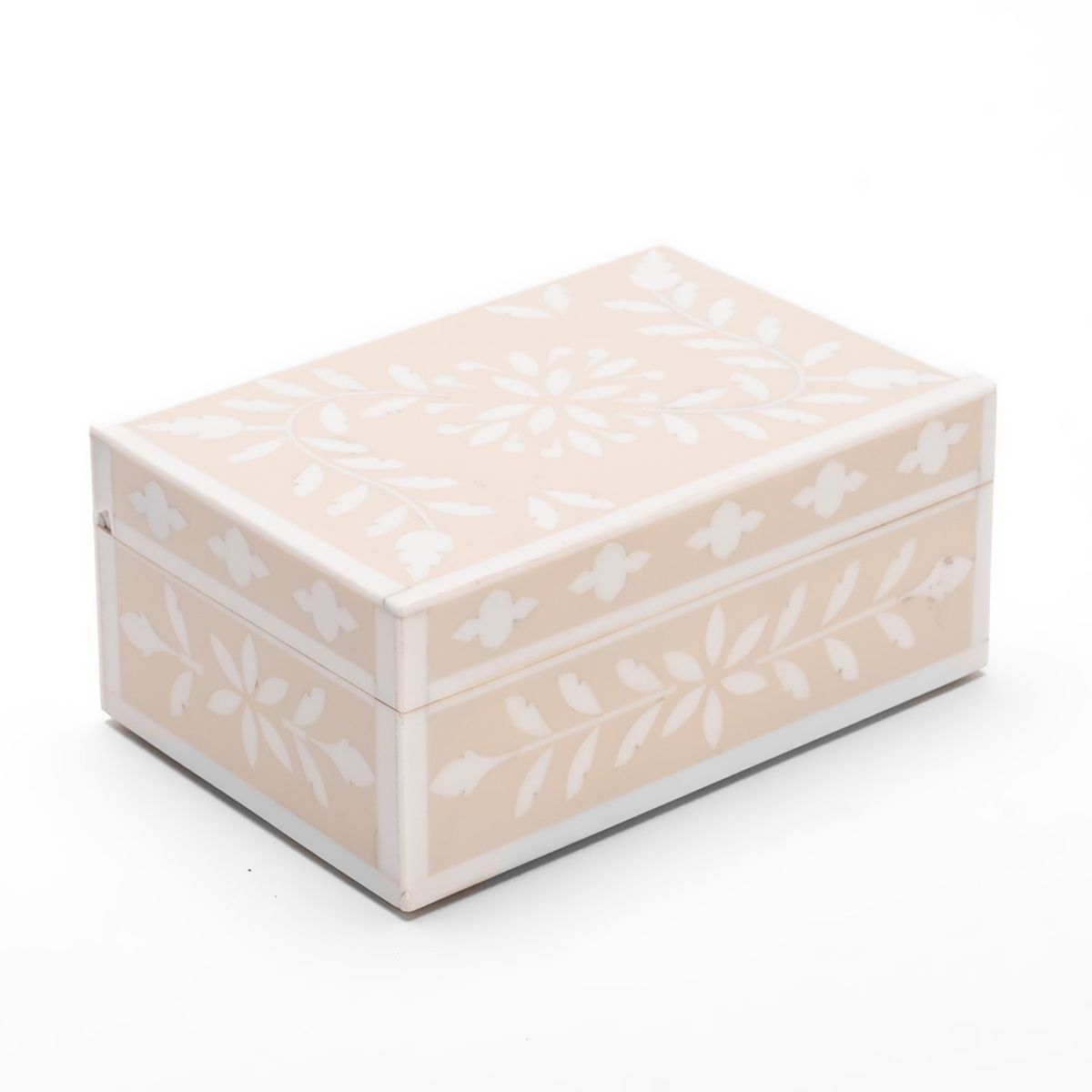 ROBERTA ALLEN - Caja Decorativa Beige 15x10x6cm