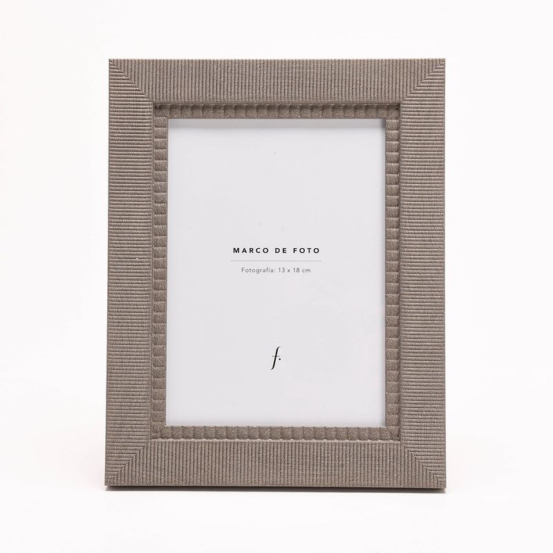 MICA - Marco de Fotos Moda Gris 