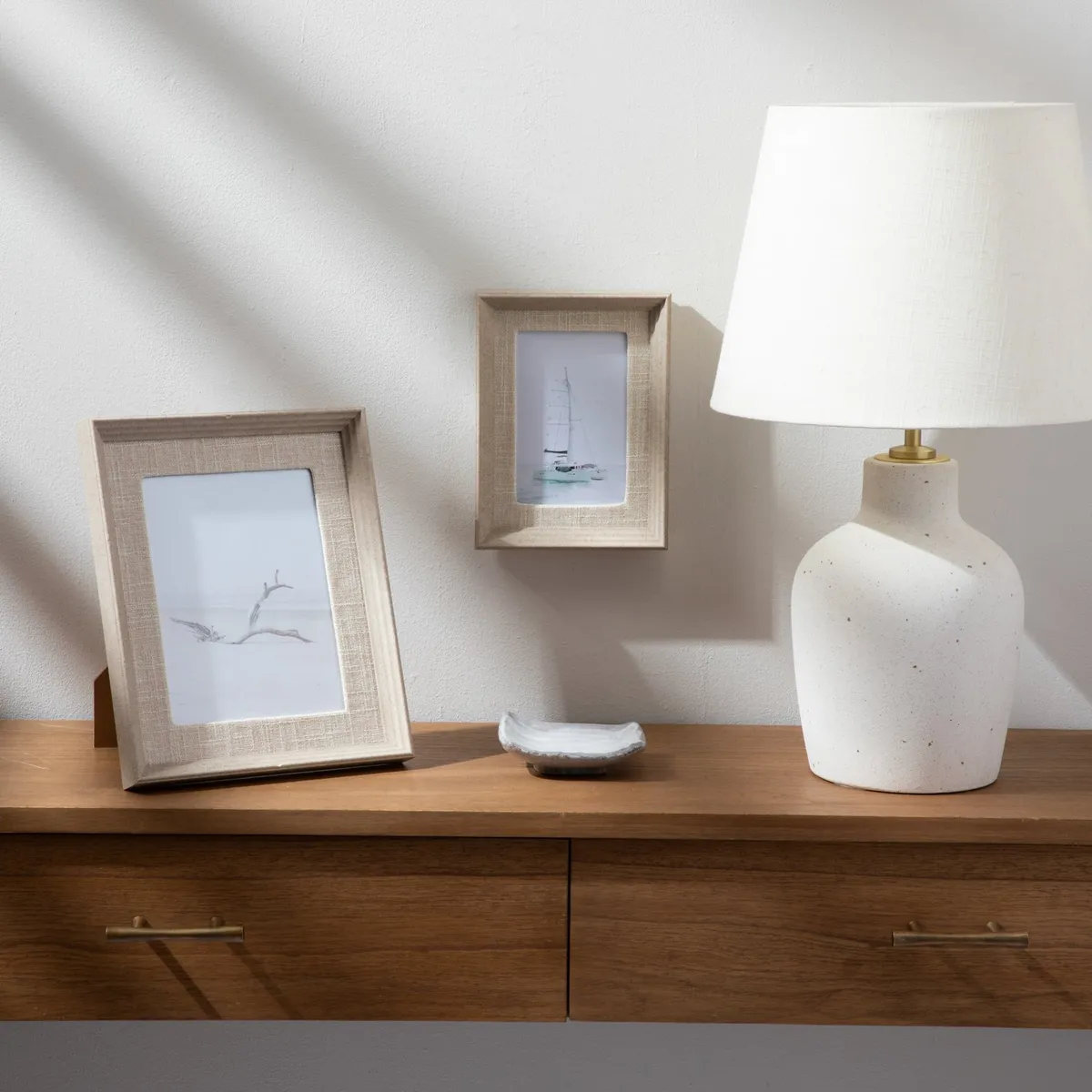 MICA - Marco de Fotos Moda Beige