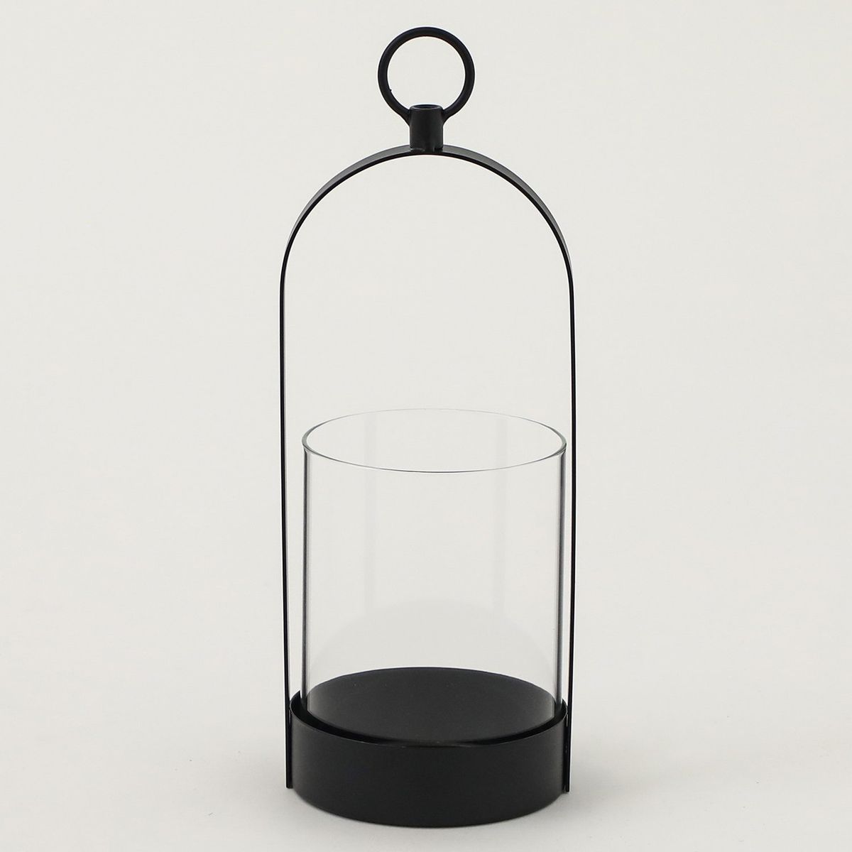 MICA - Farol Negro De Vidrio 