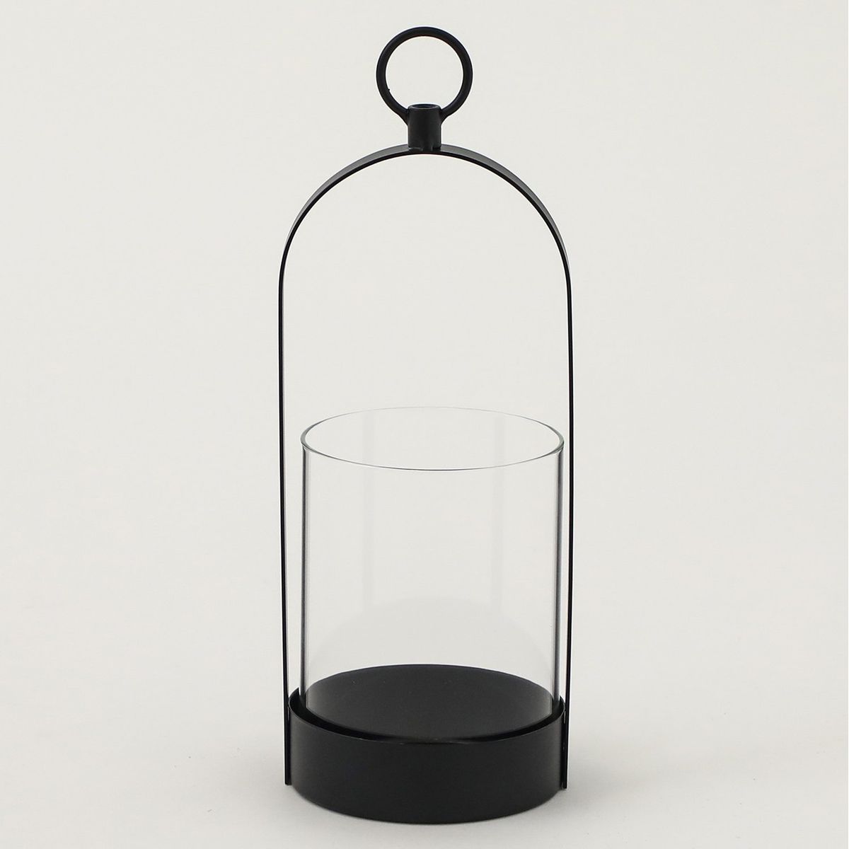 MICA - Farol Negro De Vidrio 