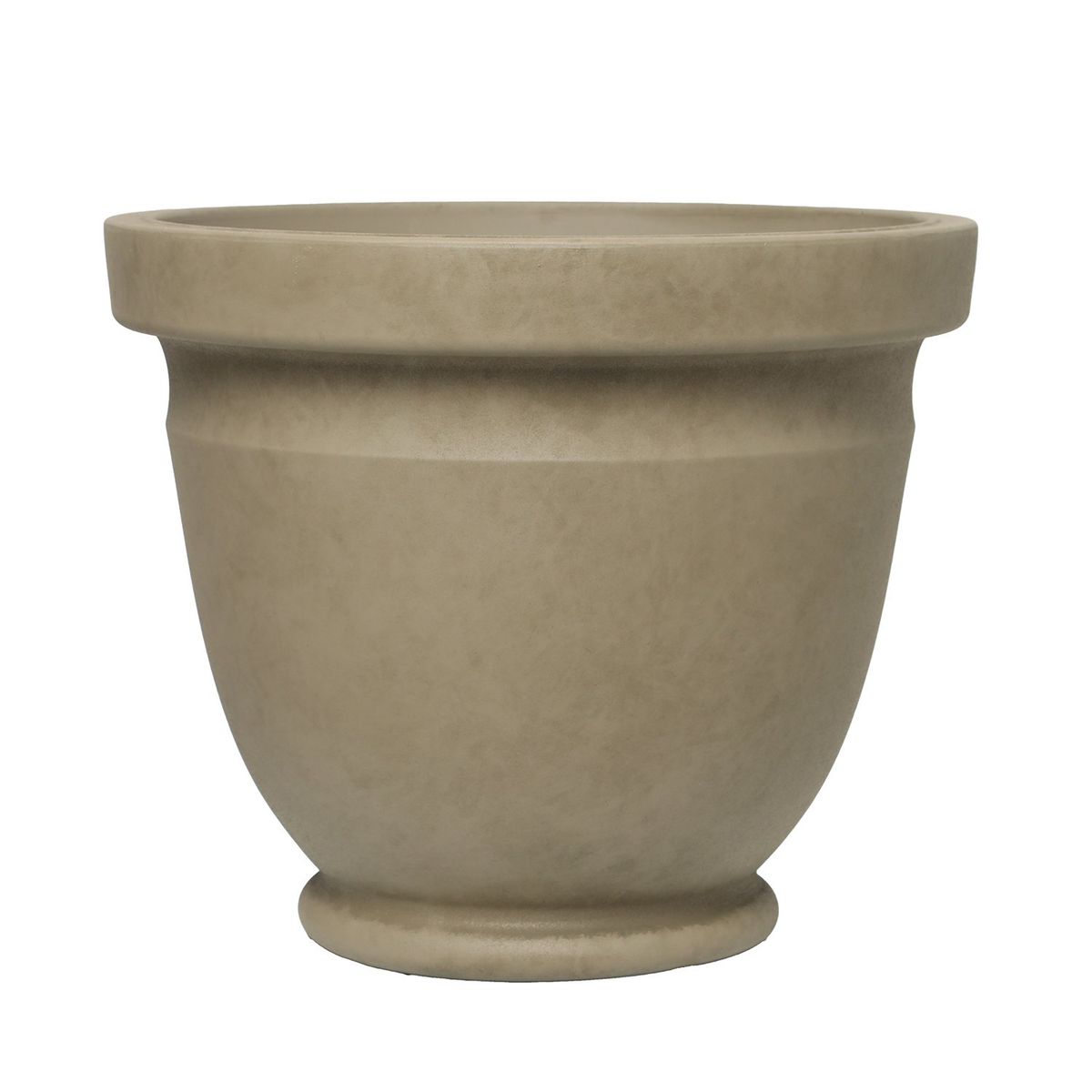 BASEMENT HOME - Maceta Beige Interior/Exterior Poliresina 41x34cm