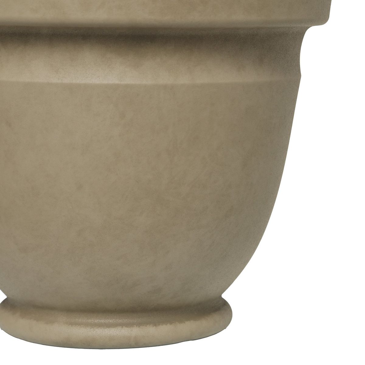 BASEMENT HOME - Maceta Beige Interior/Exterior Poliresina 41x34cm