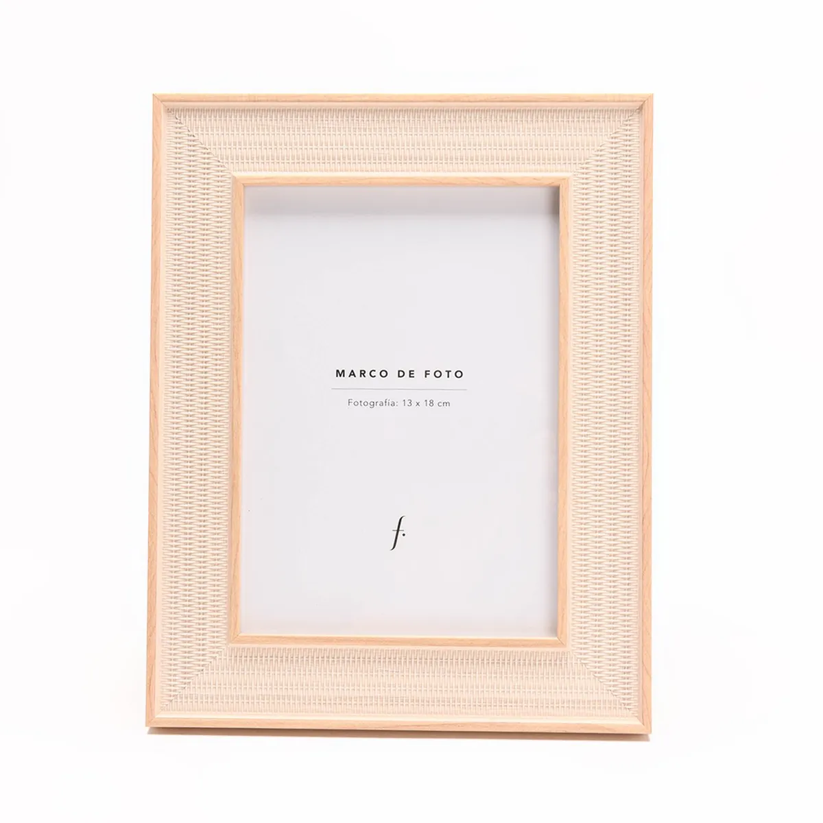 MICA - Marco de Fotos Moda Borde Madera